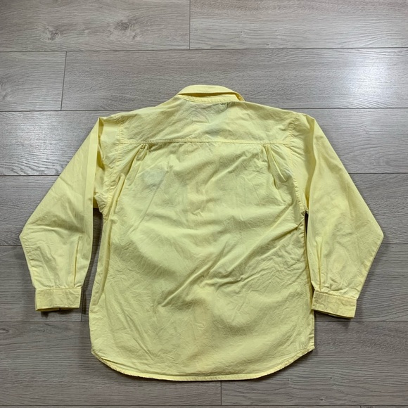 American Vintage Disney Mickey Mouse Yellow Kids Cotton Shirt - Picture 2 of 8